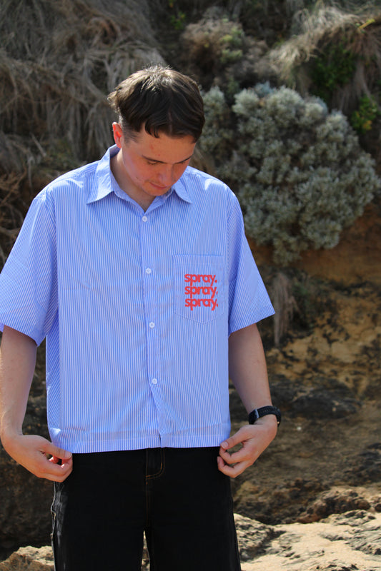 Spray. Staple Button Up Shirt