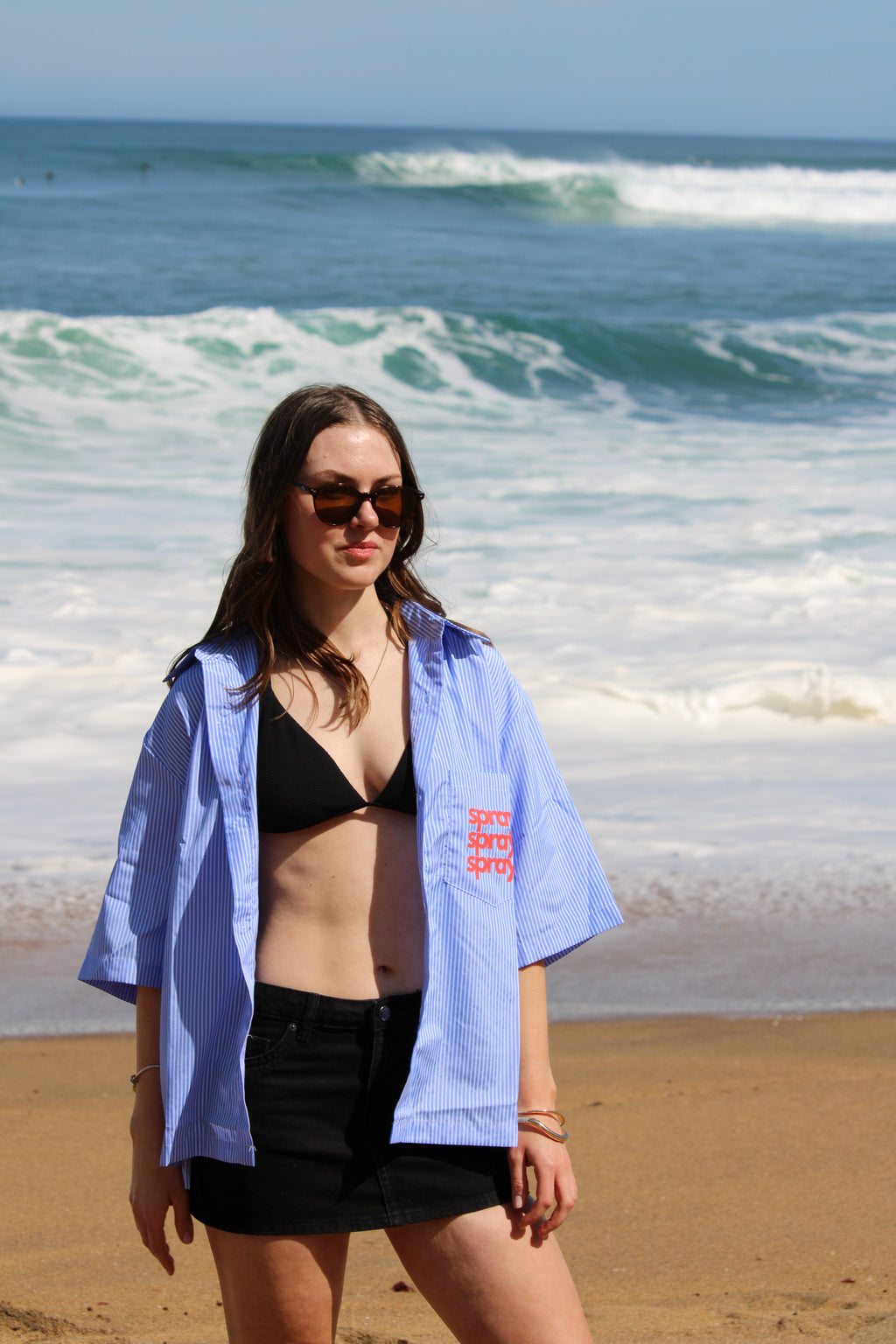Spray. Staple Button Up Shirt