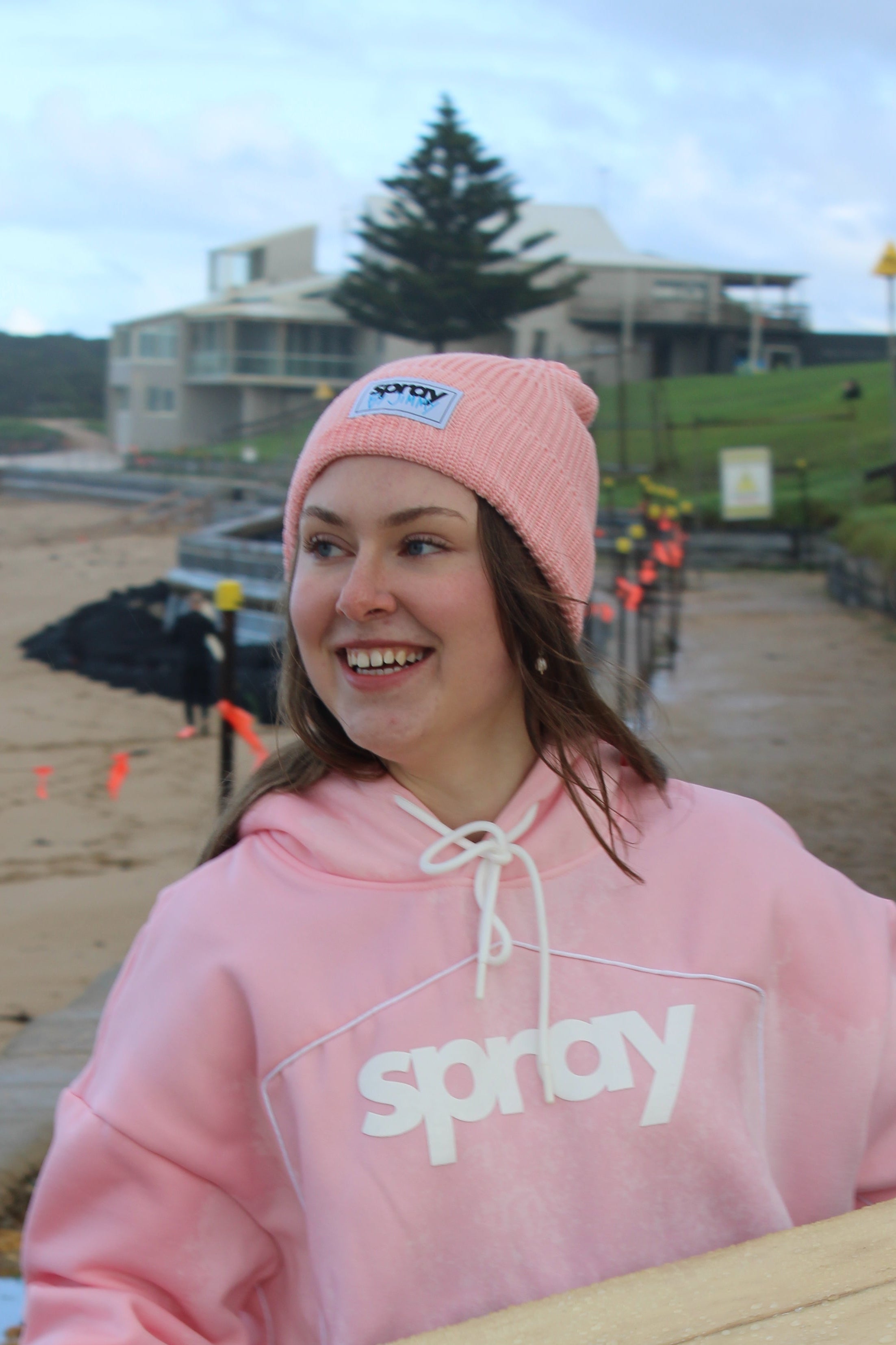 PINK OFFSHORE BEANIE