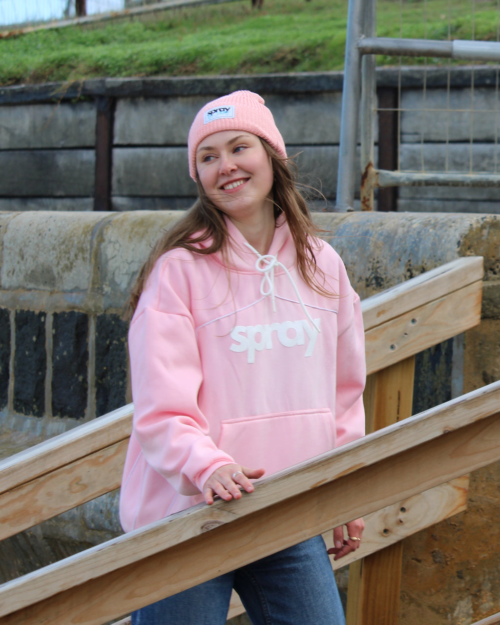 PINK OFFSHORE HOODIE